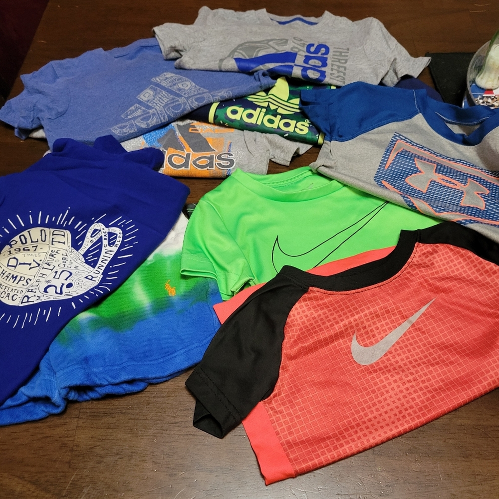 Lot Of Boys Shirts
